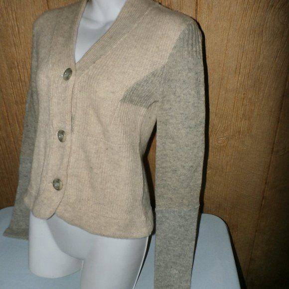 Free People Sweater Angora-Wool Button Front Women's Small - Picture 4 of 10